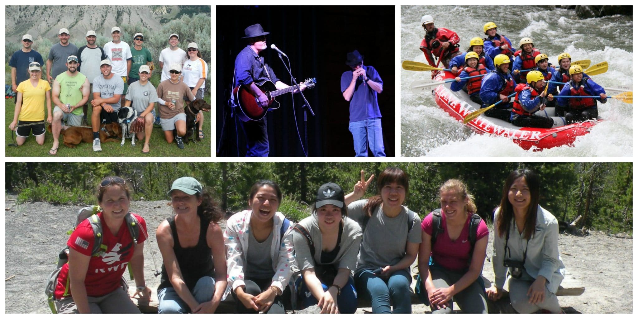 Whether it’s playing on a softball team, rockin’ the blues in a talent show, whitewater rafting, or joining an interpretive hike, Yellowstone employees enjoy YCERP to the fullest.